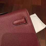 hermès leather kelly cut z2848 - 6