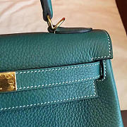 hermes leather kelly z2867 - 6