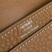 hermes leather dogon z2898 - 4