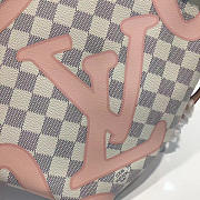 Louis Vuitton neverfull mm rose ballerine 3702 - 2