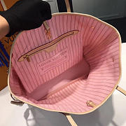 Louis Vuitton neverfull mm rose ballerine 3702 - 6