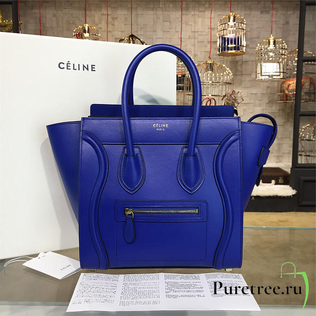 Celine leather micro luggage z1087 - 1