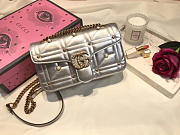Gucci marmont bag silver | 2641 - 5