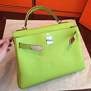 hermes leather kelly z2847 - 5