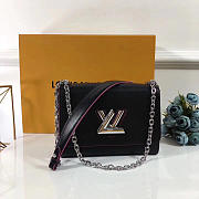 Louis Vuitton Twist Noir Pink MM | 3784 - 1