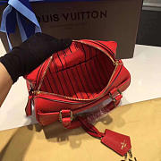 Louis Vuitton Speedy 25Red | 3814 - 6