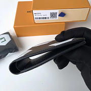 CohotBag lv slender wallet black m63293 - 2