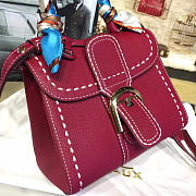 CohotBag delvaux mini brillant satchel red 1480 - 4