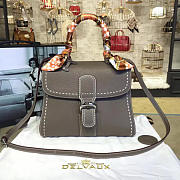 CohotBag delvaux mm brillant satchel gray 1488 - 2