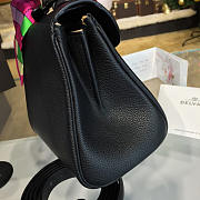 Delvaux mini brillant satchel leather black 1509 - 2