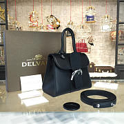 Delvaux mini brillant satchel black 1521 - 5