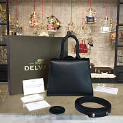 Delvaux mini brillant satchel black 1521 - 4