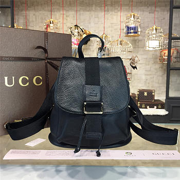 Gucci GG Leather Backpack 03