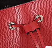 louis vuitton supremebucket bag red m44022 - 4