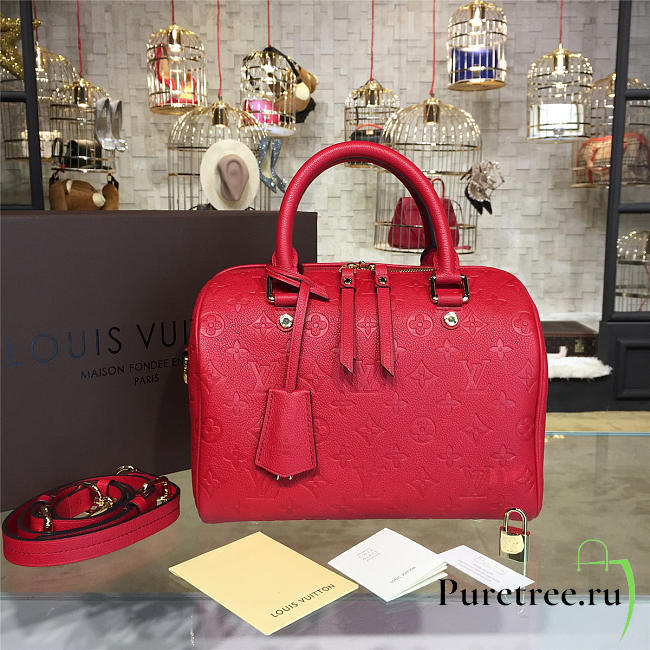 Louis Vuitton Speedy 25 Scarlet | M44145 - 1