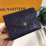 Louis Vuitton Victorine Marine Rouge Wallet | 3779 - 1