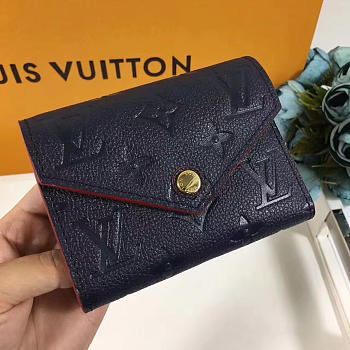 Louis Vuitton Victorine Marine Rouge Wallet | 3779