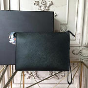 Prada leather clutch bag 4284 - 5