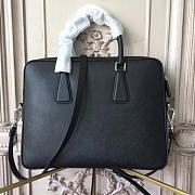 Prada leather briefcase 4325 - 2