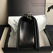 chanel quilted calfskin large boy bag black CohotBag a14042 vs02171 - 6