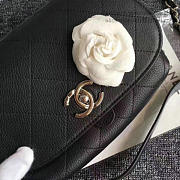 chanel grained calfskin caviar stitched shoulder bag black CohotBag a92949 vs08810 - 2