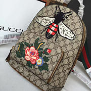 Gucci GG Leather Backpack 015 - 4