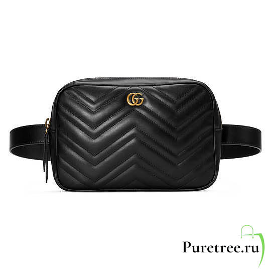 Gucci Marmont matelassé belt bag - 1