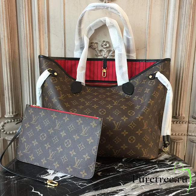 Louis Vuitton | Neverfull MM tote cherry - 32 x 29 x 15cm - 1