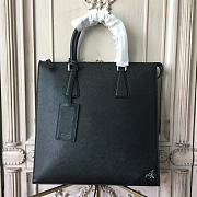 Prada leather briefcase 4330 - 1
