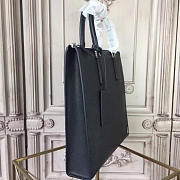 Prada leather briefcase 4330 - 3