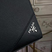 Prada leather briefcase 4330 - 6