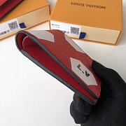 CohotBag louis vuitton slender wallet red m63228 - 3