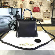 CohotBag delvaux mini brillant satchel black - 3