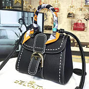 CohotBag delvaux mini brillant satchel black - 4