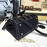 CohotBag delvaux mini brillant satchel black - 6