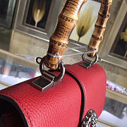 Gucci dionysus medium top handle bag red leather - 3