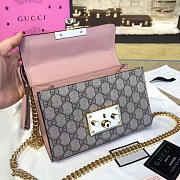 gucci gg leather padlock studded 2386 - 4