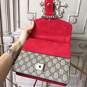 Gucci Dionysus Supreme mini bag red | ‎421970  - 5