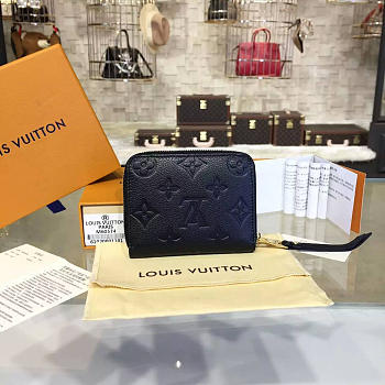 Louis Vuitton zippy wallet noir 3167