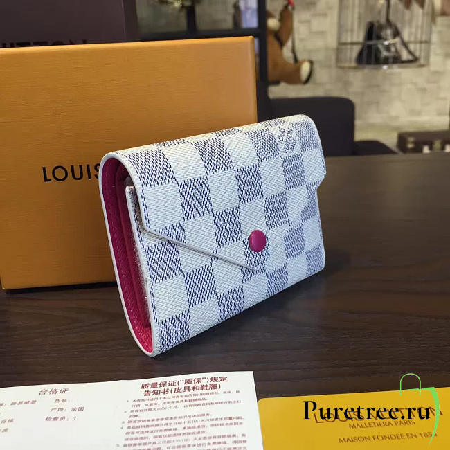 CohotBag louis vuitton victorine  wallet damier azur canvas 3197 - 1