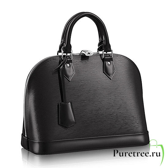 Louis Vuitton Alma pm epi leather noir M40302 - 1