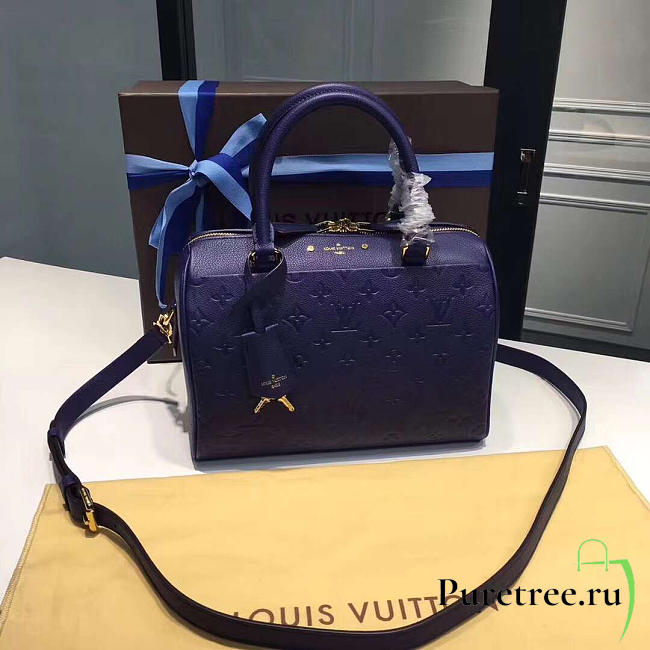 Louis Vuitton Speedy 25 Blue | 3828 - 1