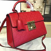 gucci gg leather padlock 2161 - 4