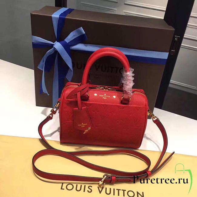 Louis Vuitton Speedy 20 Red | 3816 - 1