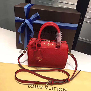 Louis Vuitton Speedy 20 Red | 3816