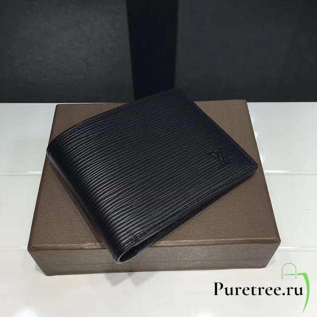 Louis Vuitton multiple wallet noir 3832 - 1