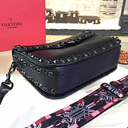 Valentino guitar rockstud rolling cross body bag 4684 - 3