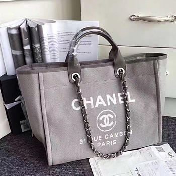 Chanel shopping bag brown | A68046 