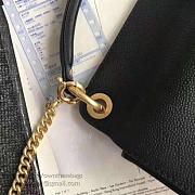 Chanel grained calfskin large top handle flap bag black a93757 vs08858 - 3