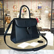Delvaux mm brillant satchel black 1524 - 5